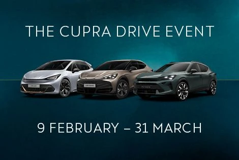 Level up your drive with exceptional savings at the CUPRA Drive Event